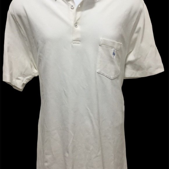 Tailorbyrd Collection White Polo Collared Large Men’s Cotton / Spandex Soft XL - Picture 3 of 6